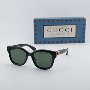 Gucci GG1830SK 001 Square Sunglasses - Black\Grey